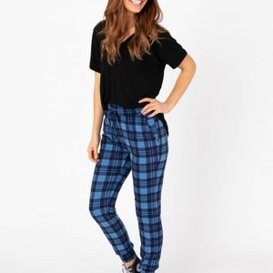 Agnes & Dora | Everyday Jogger Allure Plaid NWT